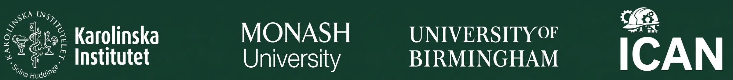 Karolinska Institutet, Monash University, University of Birmingham, ICAN